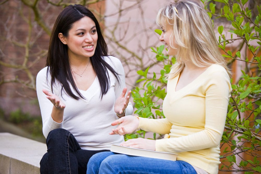 Women Chatting